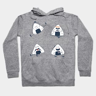 Set of funny Onigiri Hoodie